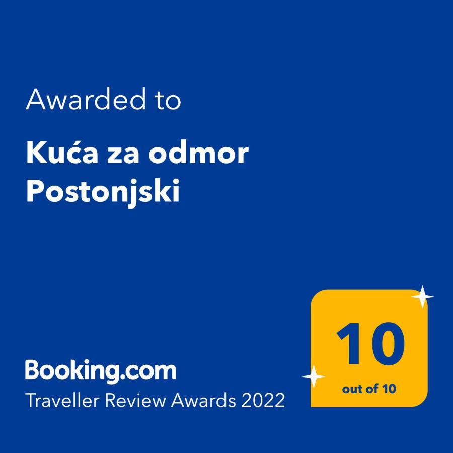 Kuca Za Odmor Postonjski Maslenica Kültér fotó